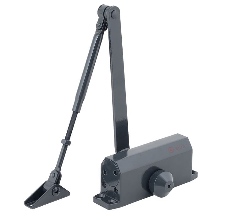 Karos ajtócsukó 25-45kg-os ajtóra, antracit, SA-5012AW-an